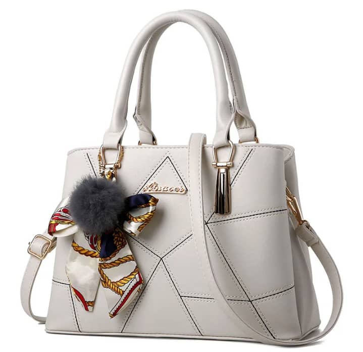 Sac à main gris