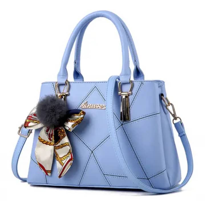 Sac à main bleu ciel